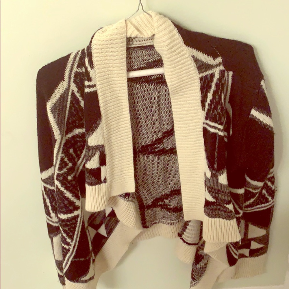 Black and White Cozy Jacket